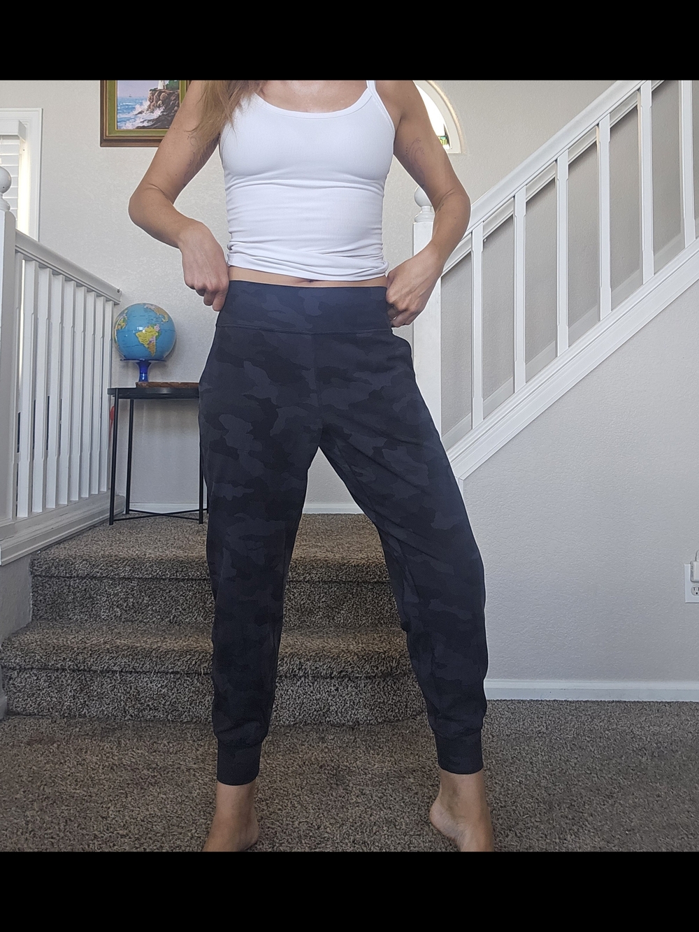 Lululemon Align Black Camo Jogger Pants